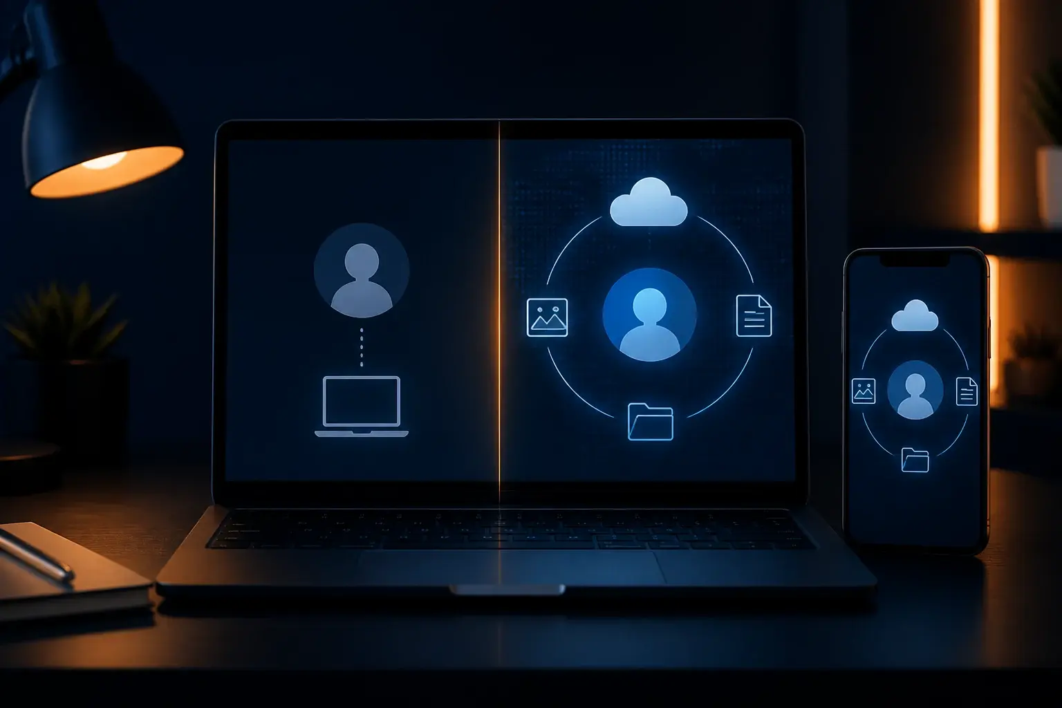 Vergelijking tussen een lokaal Windows-account en een Microsoft-account