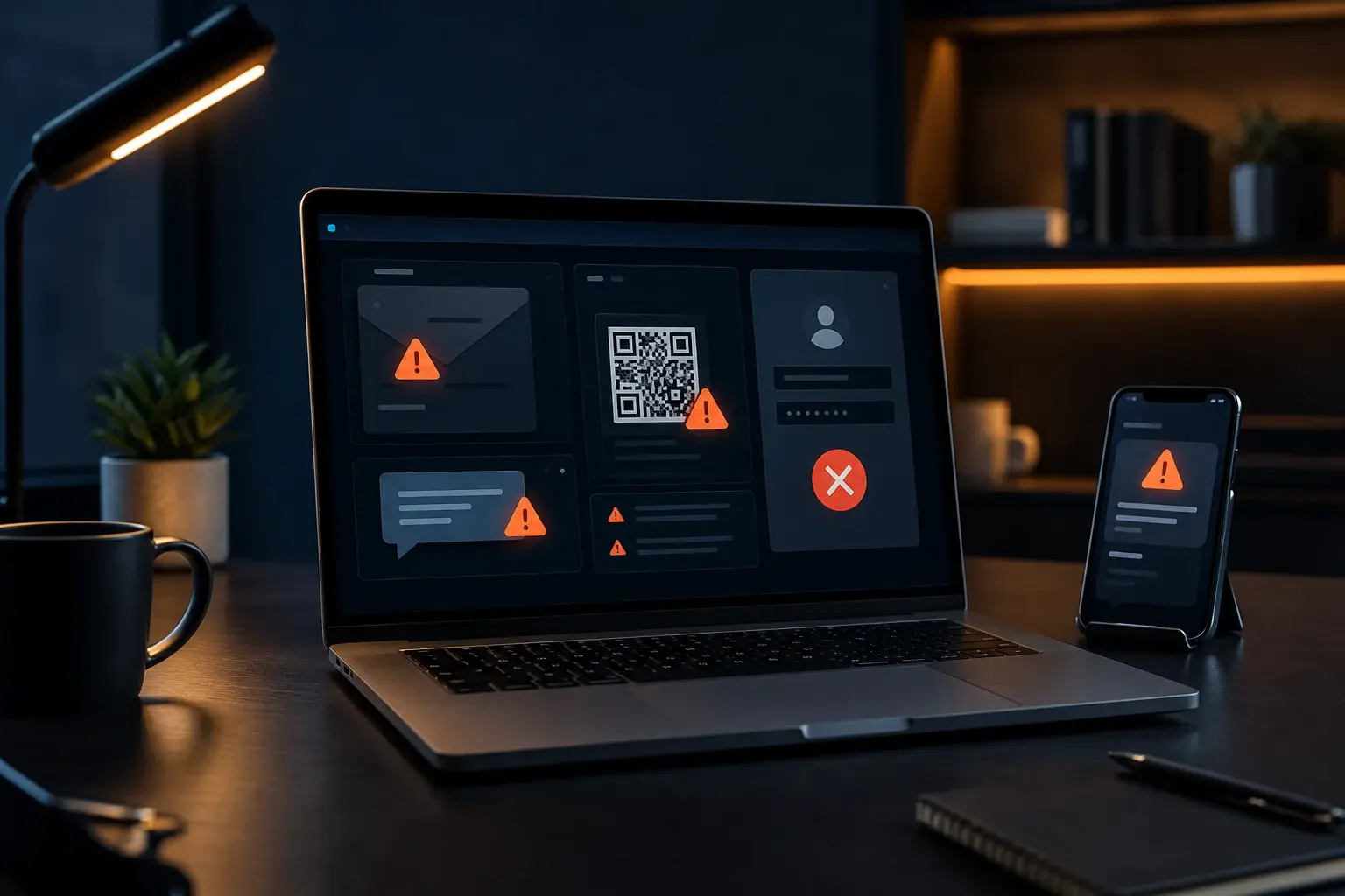 Phishing herkennen in e-mail berichten QR-codes en nepwebsites