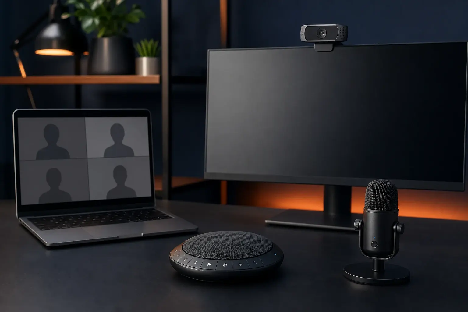 Webcam, microfoon en speakerphone kiezen voor videobellen