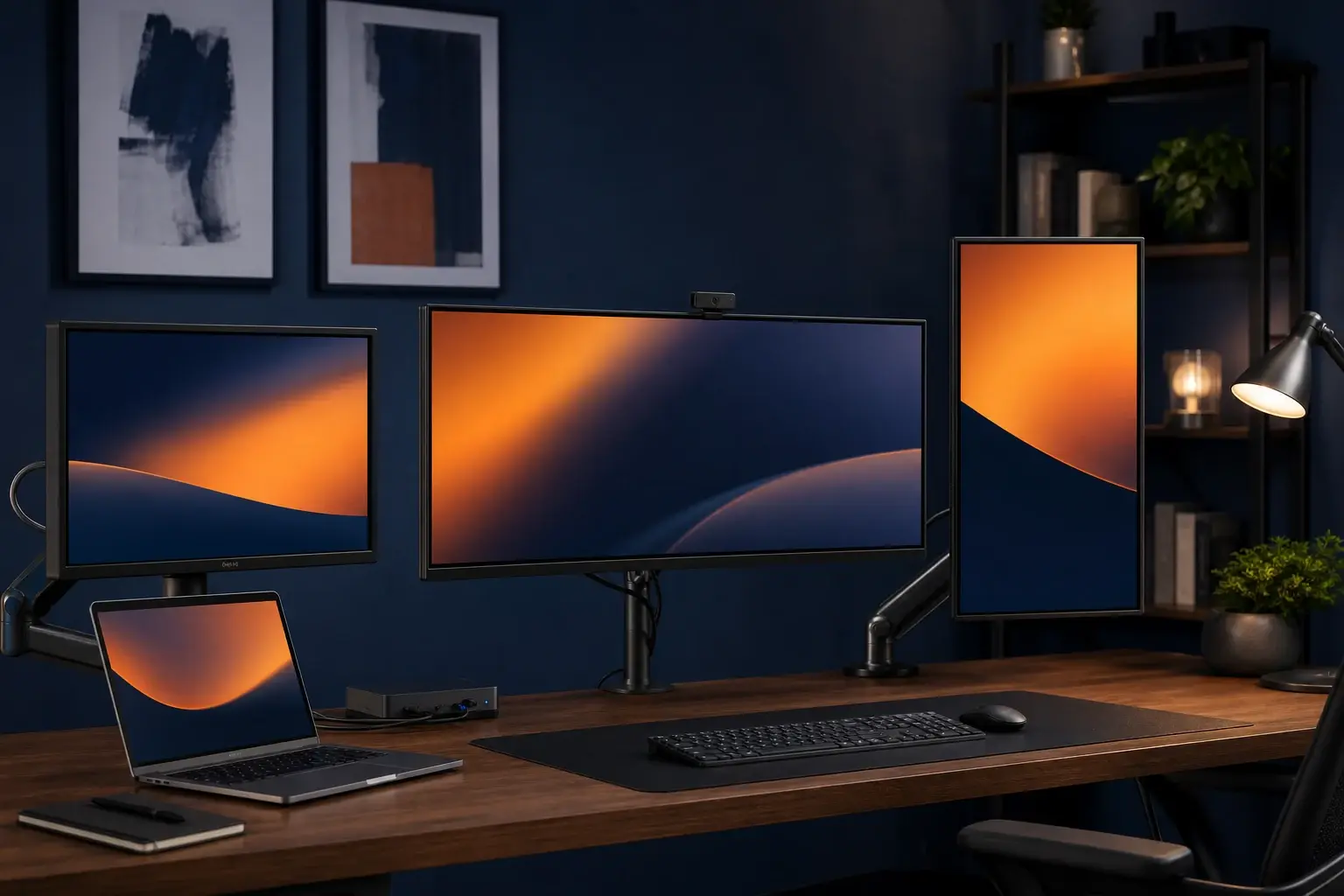 Verschillende monitorformaten voor een comfortabele thuiswerkplek