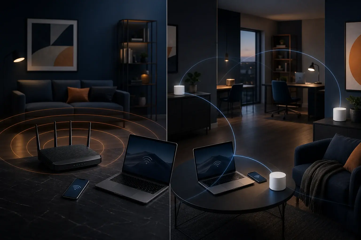 Wifi-router en mesh-systeem vergelijken voor een woning