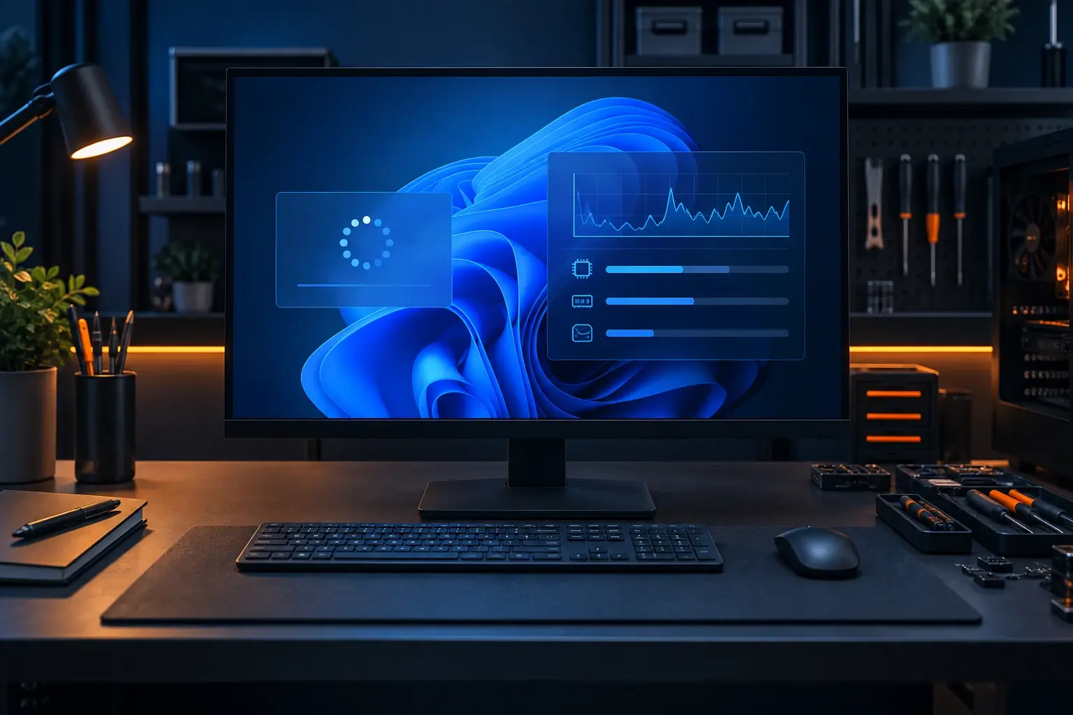 Trage Windows 11-computer wordt onderzocht op prestatieproblemen